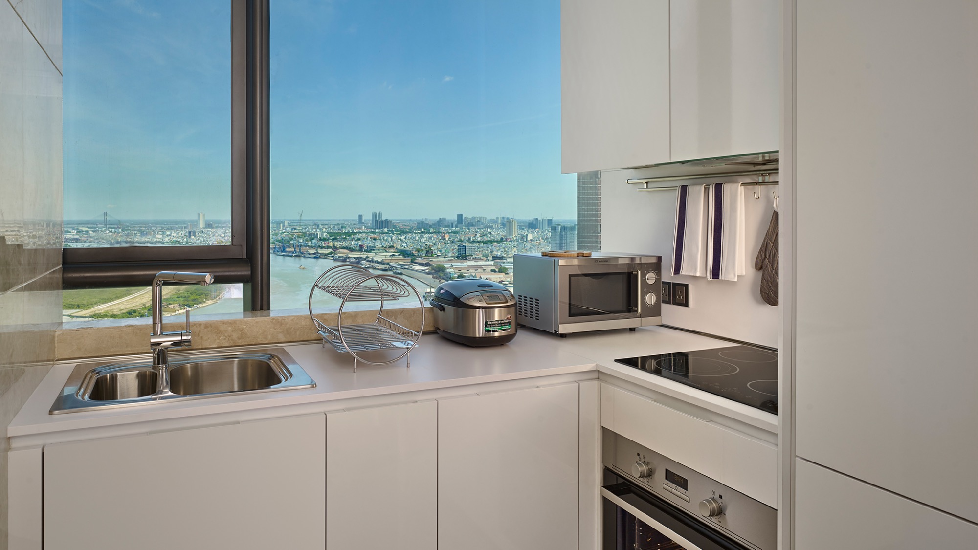 The Reverie Saigon | The Reverie Residence | Liberty One Bedroom Suite Kitchen