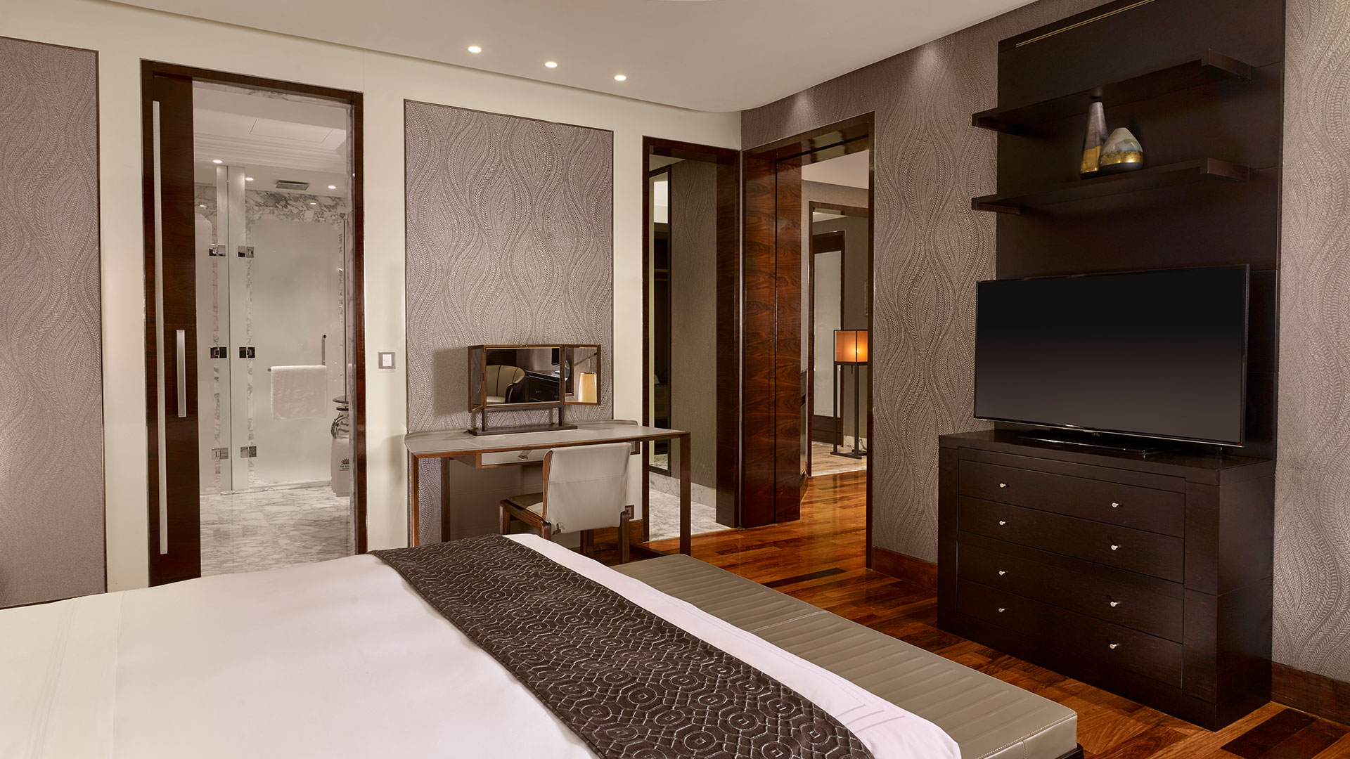 The Reverie Saigon | Executive Suite Bedroom | Giorgetti