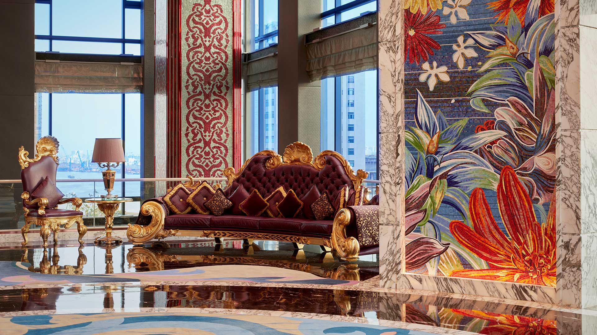 The Reverie Saigon | Lobby | Mosaics