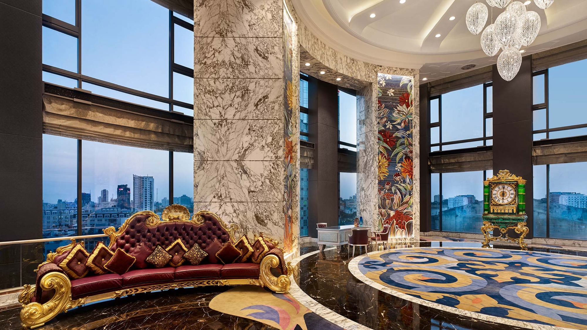 The Reverie Saigon | Lobby | Mosaics