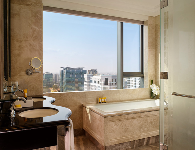 The Reverie Saigon | Modern One Bedroom Residential Suite | Bathroom