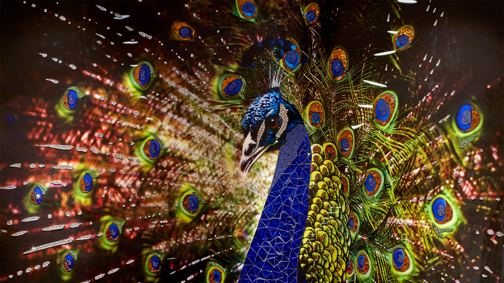 The Reverie Saigon | The Design | Swarovski Peacock
